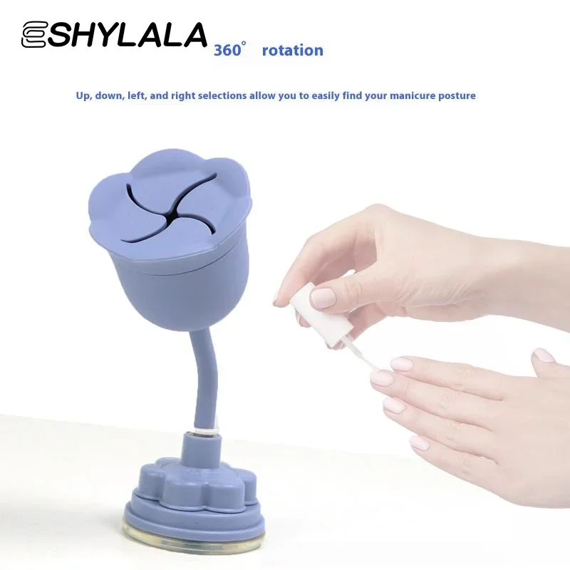 Siliconen Nagellak Houder Anti-mors Fles Stand DIY Salon Manicure Nail Organizer Display Stand Nail Art Gereedschap Accessoires