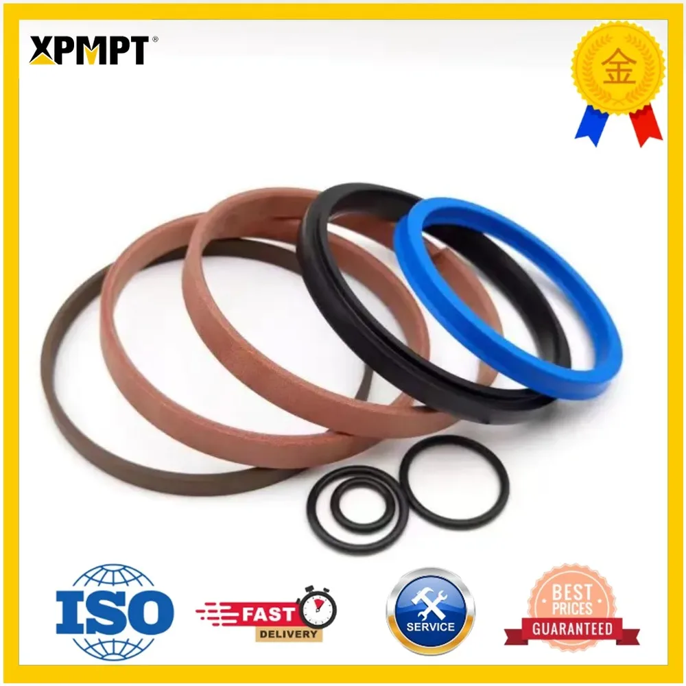 Bucket Cylinder Seal Kit PW01V00046R300 Compatible with New Holland/Kobelco E35B SK35SR Excavator Parts