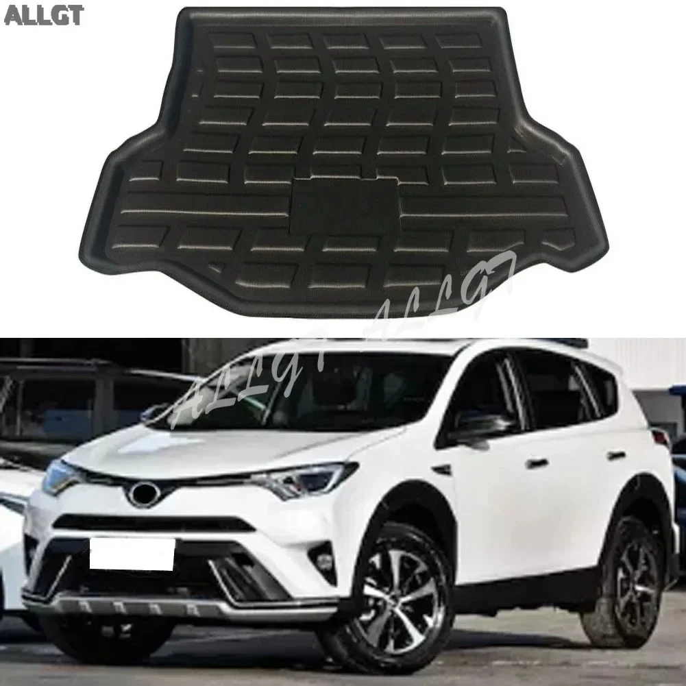 Car Rear Trunk Mat Boot Liner Cargo Tray Floor Carpet For Toyota RAV4 2013 2014 2015 2016 2017 2018