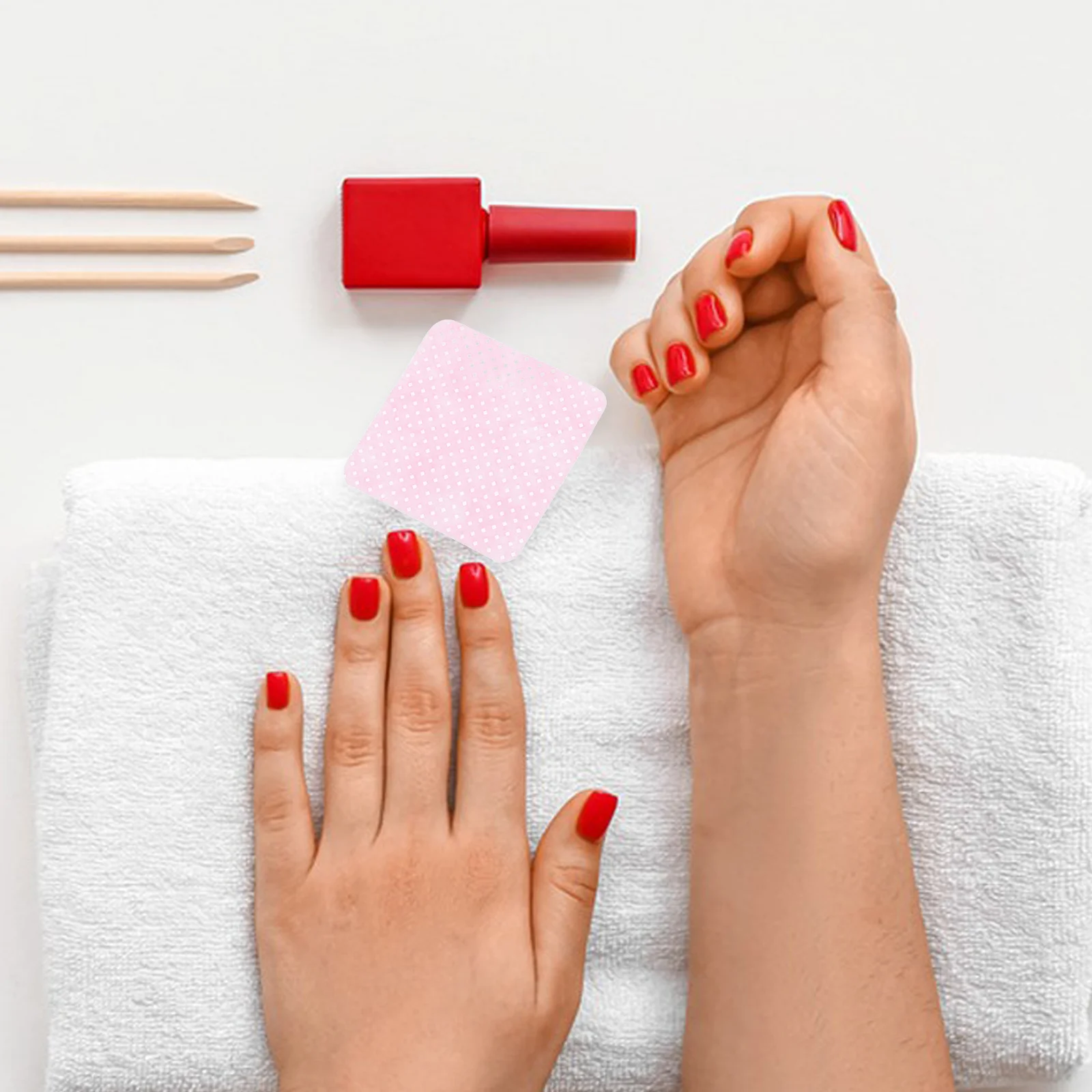 

Nail Polish Remover Wipes Soft Cotton Pads for Gel Nails Manicure Travel Salon Use Pink 2Boxes 200pieces Box