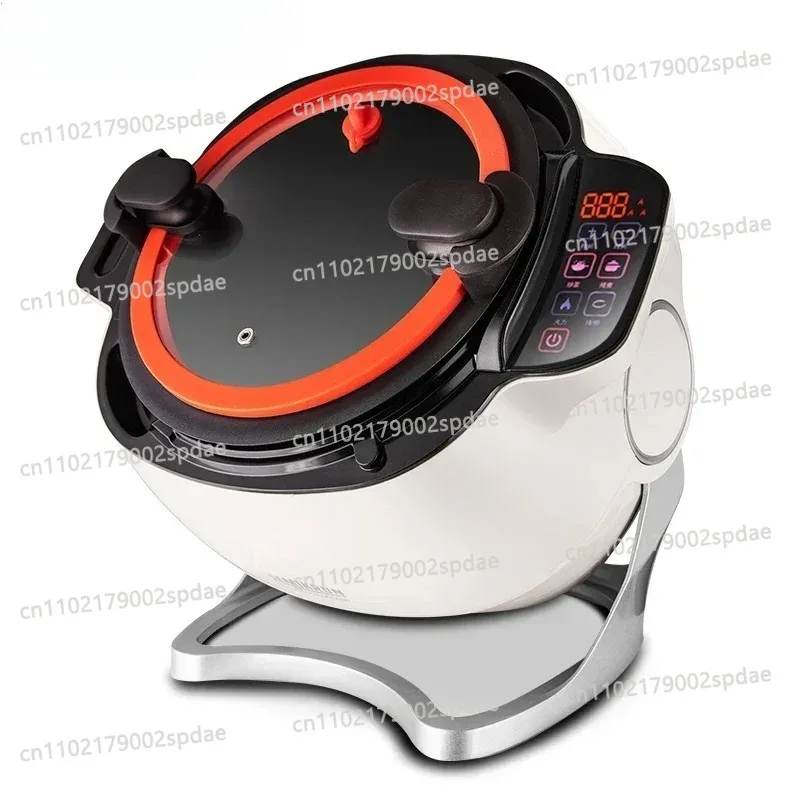 Intelligent Automatic Stir Frying Machine Household Electric Cooking Wok Pot Non-stick Multifunctional Cooker Pot