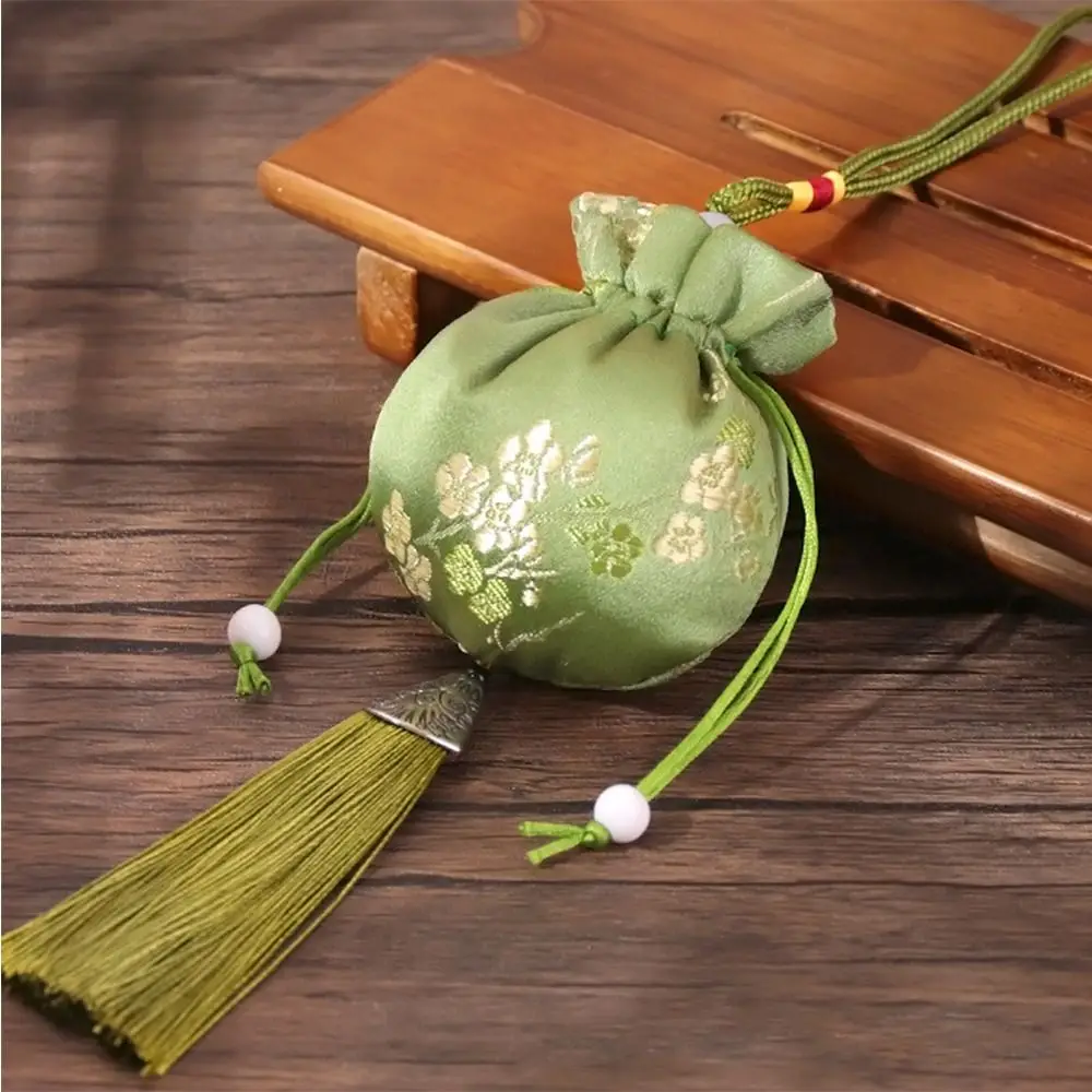 

Dragon Boat Festival Bag Plum Flower Sachet Retro Pattern Jewelry Packaging Jewelry Storage Bag Small Pouch Brocade