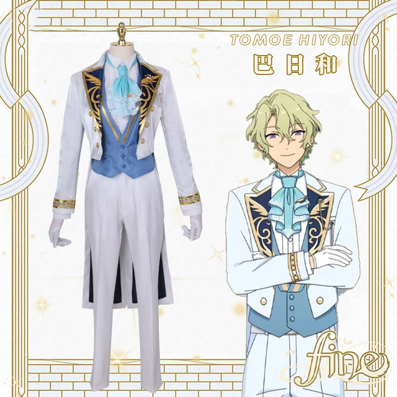 COS-KiKi Ensemble Stars Tenshouin Eichi/Aoba Tsumugi/Tomoe Hiyori/Ran Nagisa Game Suit Handsome Cosplay Costume Halloween Outfit