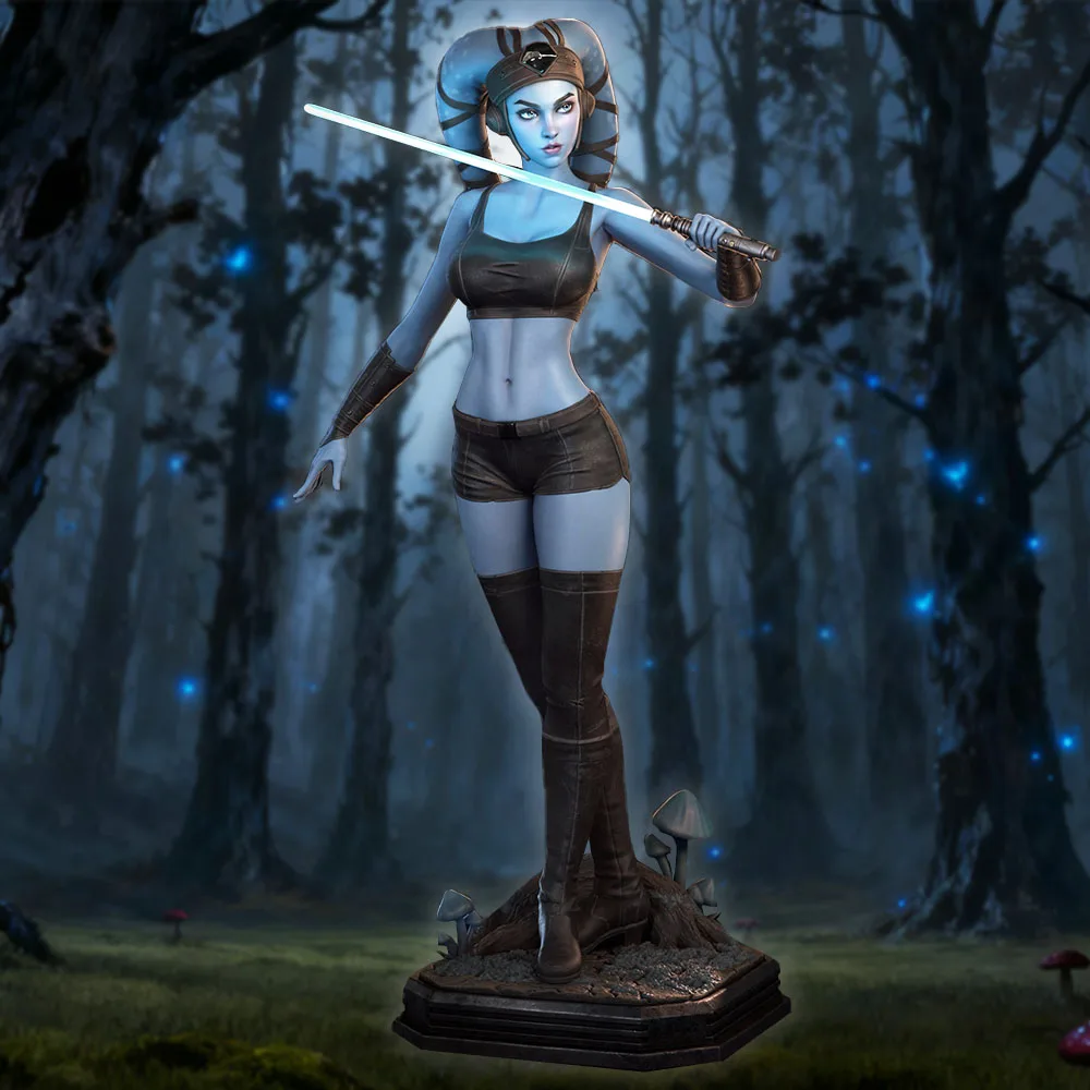 

1:18 Распродажа Фигурка Элары Восс | Миниатюра 3D смолы | Неокрашенный комплект модели воина в стиле Sci-Fi (A1044)