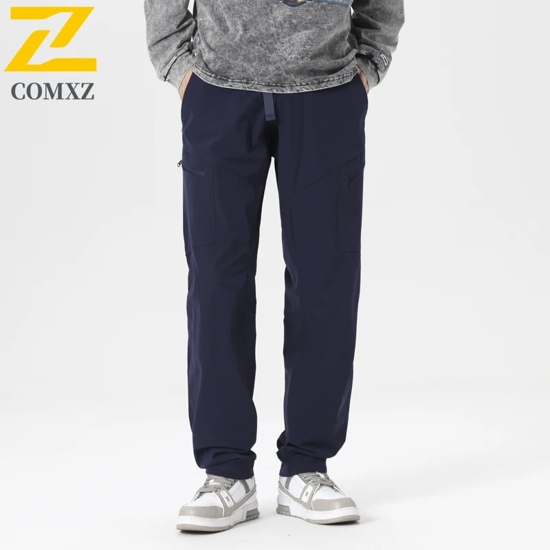 سراويل رجالية سريعة الجفاف لجميع المواسم مقاومة للماء ومضادة للرياح للتدريب في الهواء الطلق والمشي لمسافات طويلة ملابس عمال بنطال رياضي تكتيكي على الطراز العسكري #4
