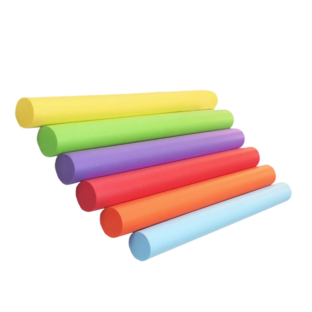 

6Pcs Competition Sticks Highquality Nbr Wearresistant Outdoor Sports Relay Race Accessories Transfer Sticks