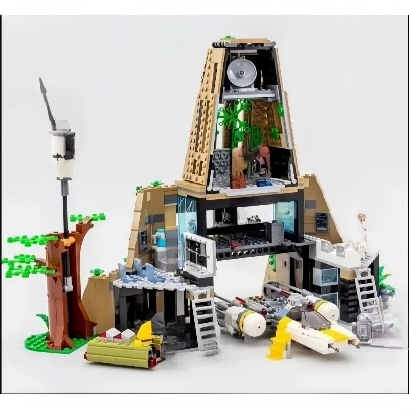 2025 우주선 1066개 조각 IV 반란군 기지 블록 조립식 75365 브릭 모델 장난감 어린이 친구 선물용