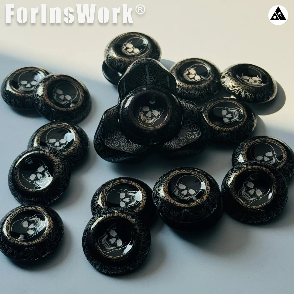 TIER plume de paon Mini gyroscope EDC Tactile Fidget Spinner Premium Handfeel EDC jouet pour soulager le Stress Rotation douce