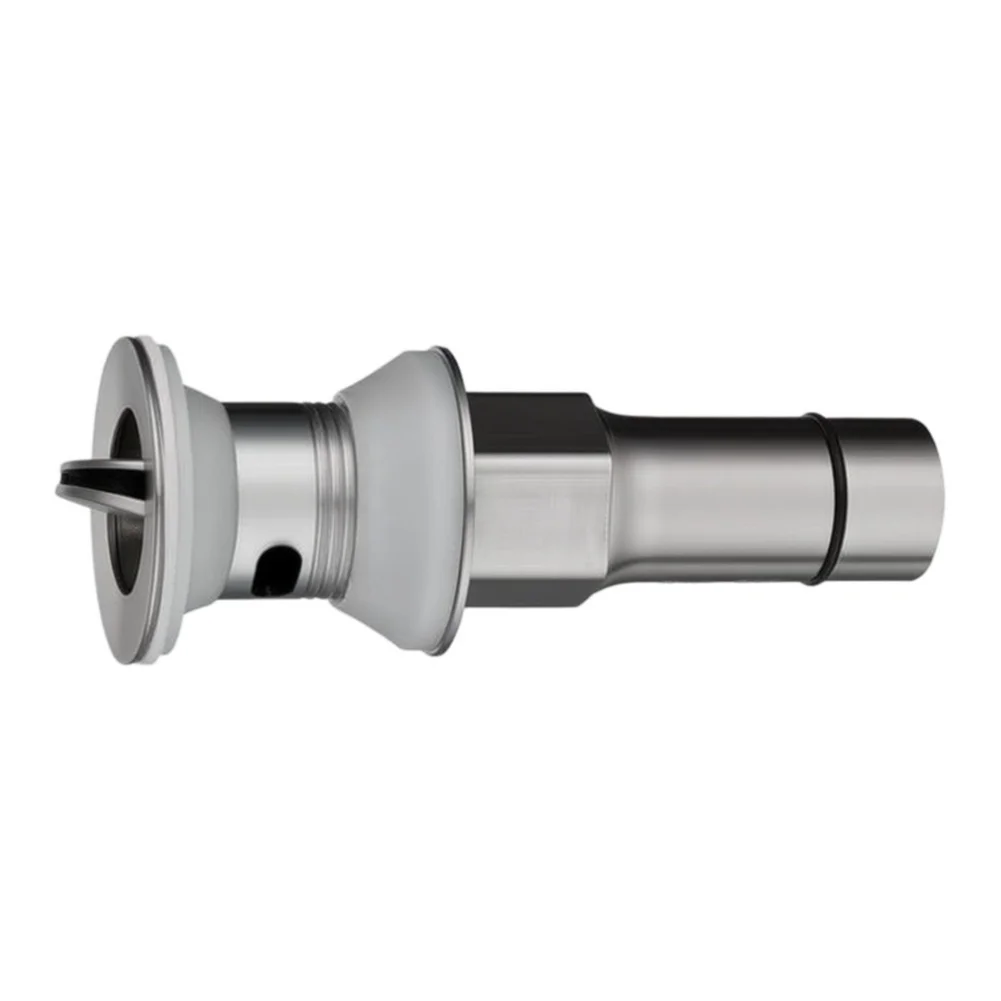 Stainless Steel Overflow Lift Drain for Washbasins with Solid Brass Reinforcement and Resistance to Degradation