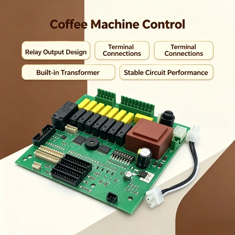 Coffee Machine Main Control Board Compatible With E98E61 M27 M23 Replacement Circuit Board For Coffee Maker Repair Spare Parts