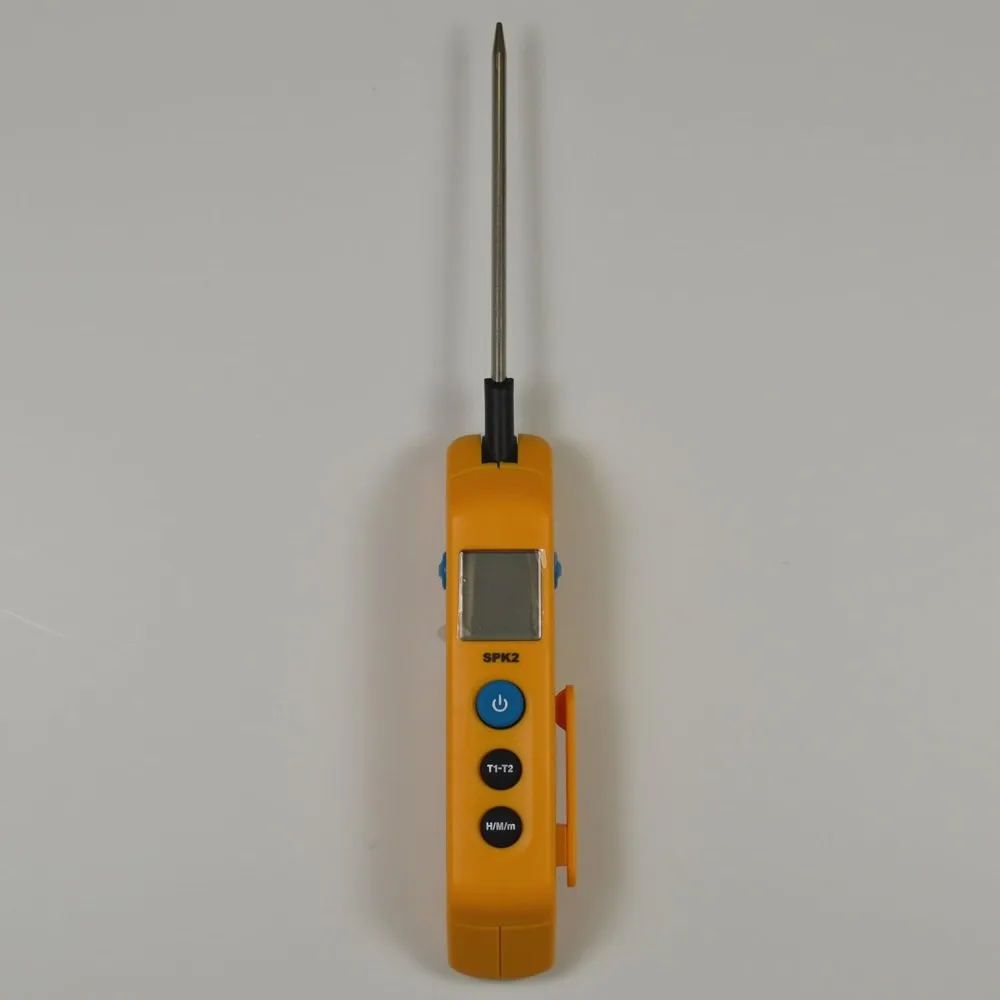 

SPK2 Folding Pocket in-Duct Thermometer with MAX/MIN Hold and Stainless Steel Probe