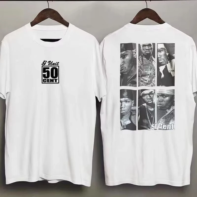 2026 Men's Oversized T Shirt Vintage Hip Hop Collage Art Graphic Print Short Sleeve Cotton Unisex Tee