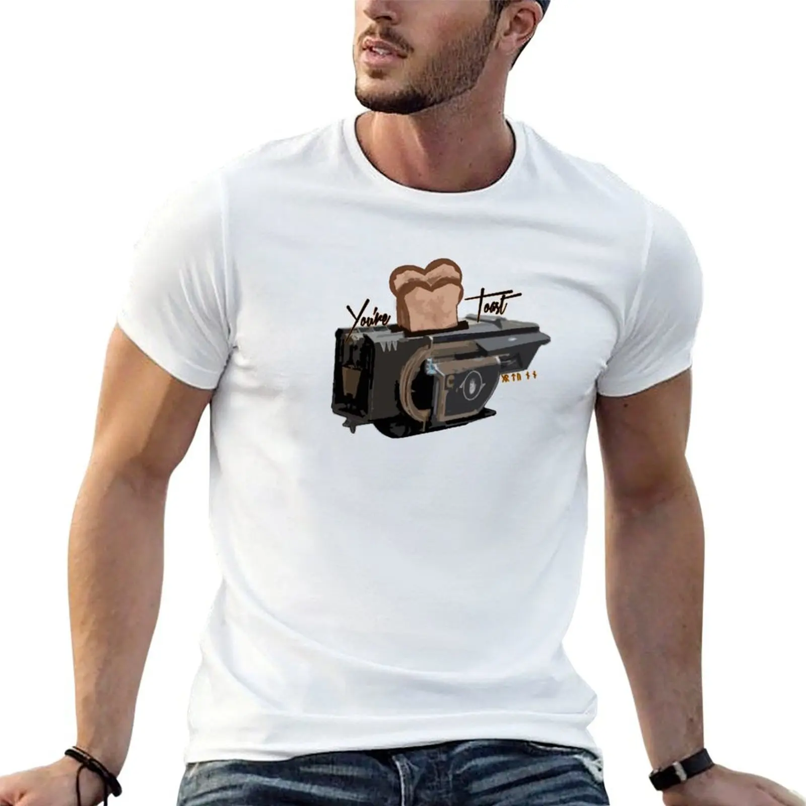 You're Toast! (Jotunn) T-Shirt man clothes funny shirt cotton mens clothes