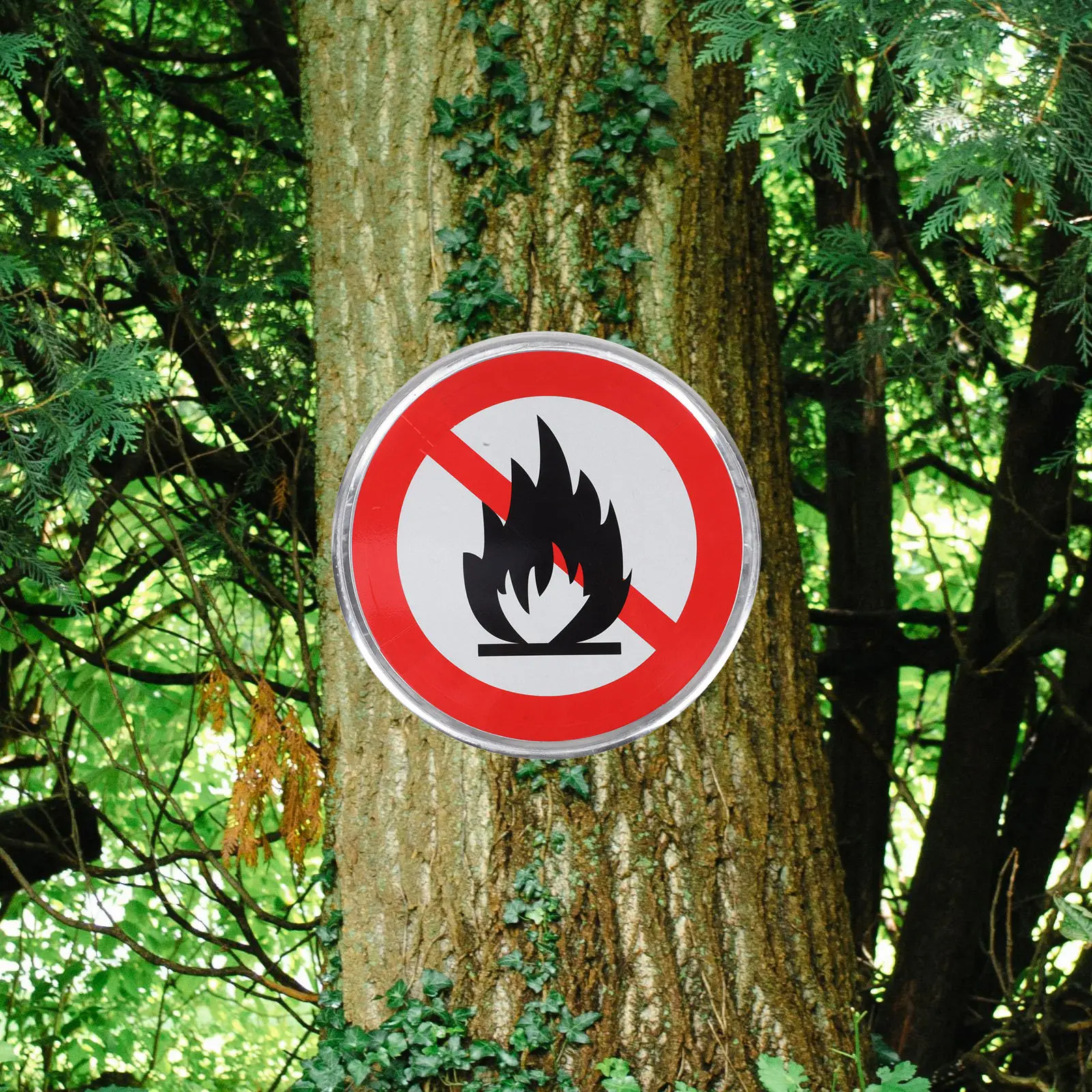 no-open-burning-sign-aluminum-fire-prevention-safety-warning-tin-sign-forest-outdoor-camping-use-summer-fire-safety-warning