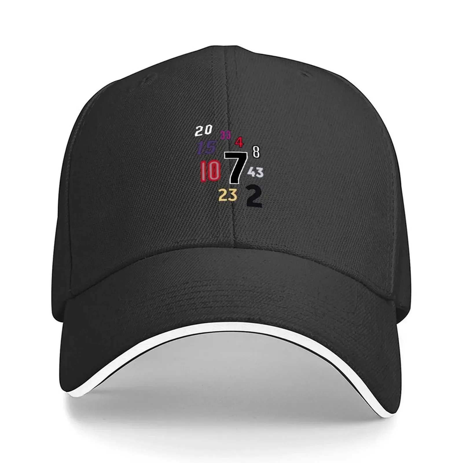 New The Greatest Raptors Of All Time Baseball Cap Golf Hat Genuine Sun Cap Sailor Cap For Men Designer Men Golf Wear Women's