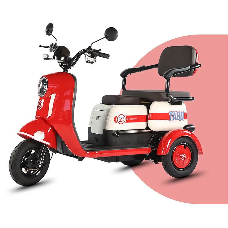 

Electric Tricycles 500W Mobility Scooter Elderly Adult Folding Electric Tricycles with Pedal for Old Man