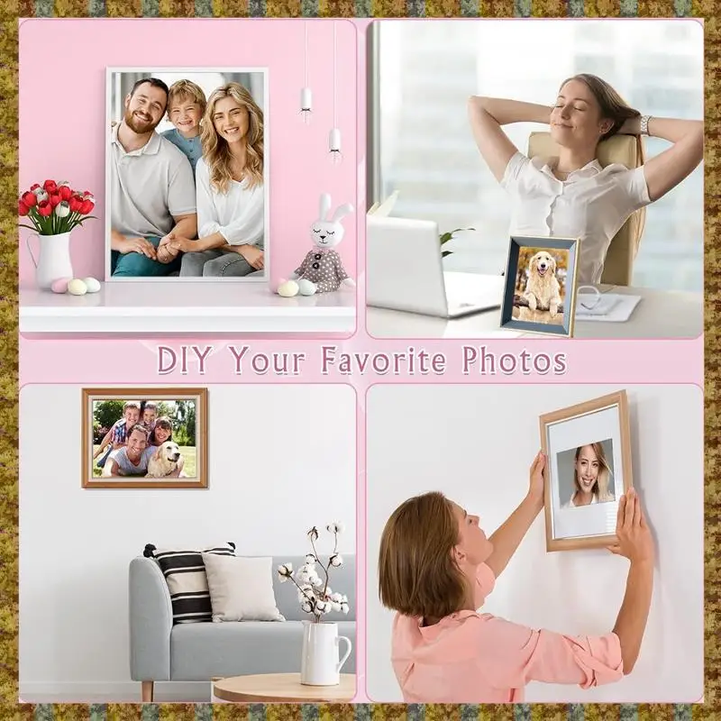 20 قطعة الفراغات التسامي الألومنيوم الحرارة الصحافة المعادن صور الفراغات DIY بها بنفسك علامة معدنية فارغة التسامي الفراغات المعدنية لغرفة دائم