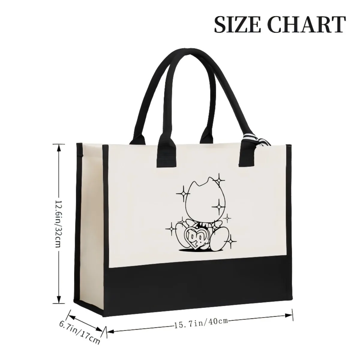 Bladee Draingang Sa Mer 2026 وصول جديد موضة عملية واسعة قابلة لإعادة الاستخدام حمل حقيبة نمط طباعة 2 لهجة الثقيلة Lar