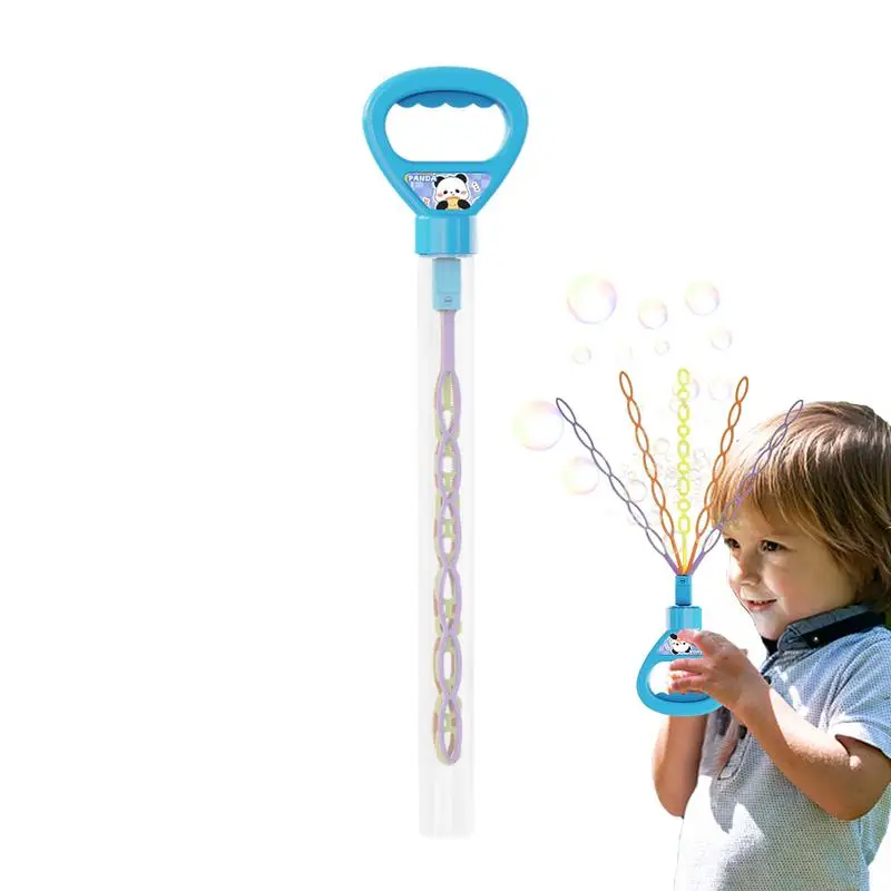 Bubble Wands For Kids 32 Hole Bubble Sticks Bubble Wand For Joyful Play Interactive Five Claws Design Toy For Girls Party Fun