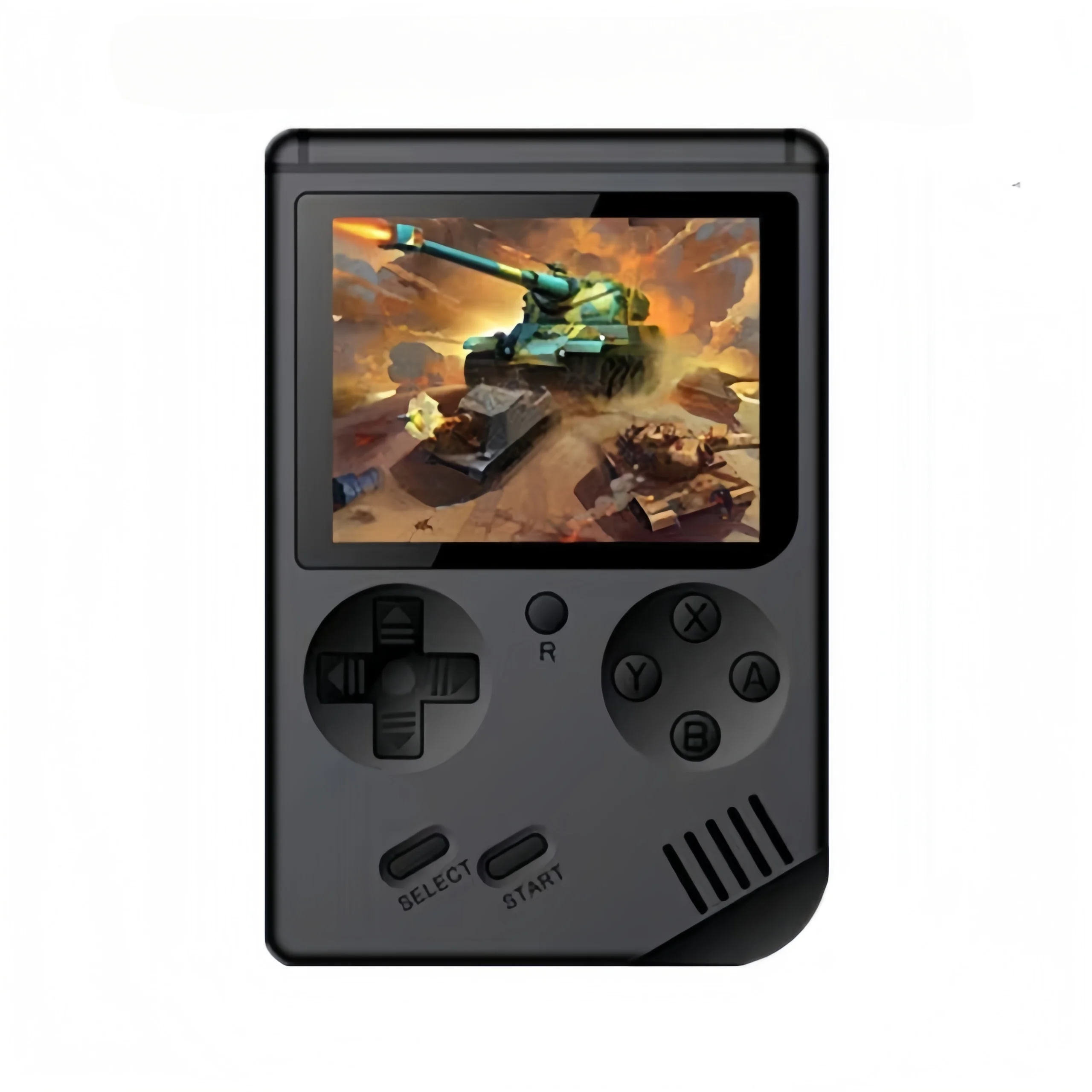 

Retro handheld game console with 168 classic games for kids/adults, 3-inch screen, video games with AV cable to play on TV