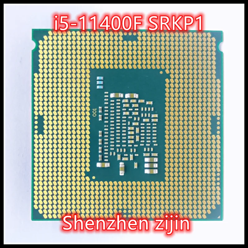 i5-11400F SRKP1 i5 11400F 2.6 GHz Six-Core Twelve-Thread CPU Processor L3=12M 65W LGA 1200 Need H410 B560 Z590