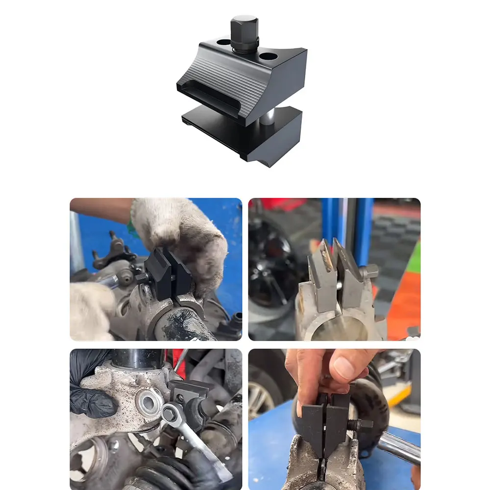 Car Suspension Strut Split Hub Steering Knuckle Spreader Tool Automotive Spreader Tool Shock Absorber Remover Motorcycle Tool