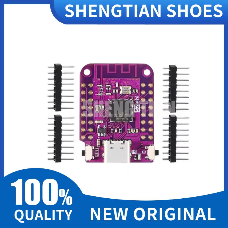 ESP32 S2 Mini V1.0.0 WIFI IOT Board based ESP32-S2FN4R2 ESP32-S2 4MB FLASH 2MB PSRAM MicroPython Arduino Compatible