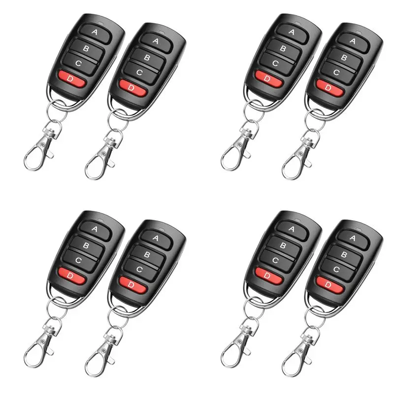 【RECOMENDAR】8 قطع جهاز تحكم عن بعد لباب المرآب، جهاز تحكم عن بعد 433.92 ميجا هرتز للبوابة، مفتاح تحكم عن بعد فوب، استبدال باب المرآب الكهربائي