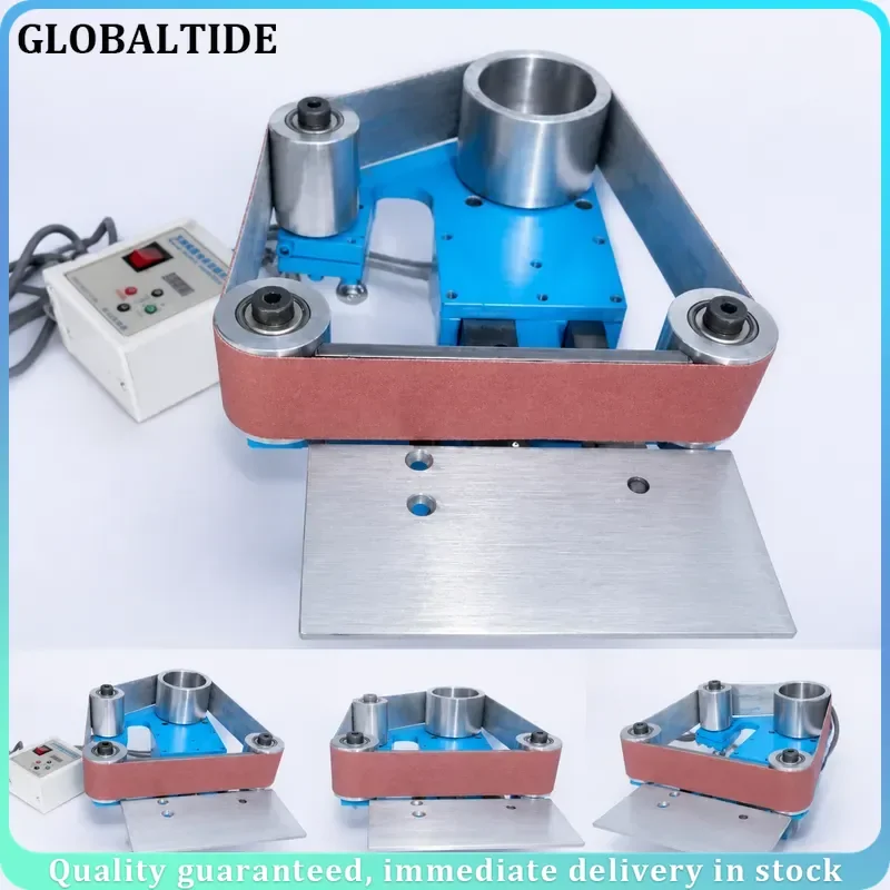 750W Electric Belt Grinder Vertical Horizontal Dual Use Polishing Machine 110V 220V for Metal Wood Sanding