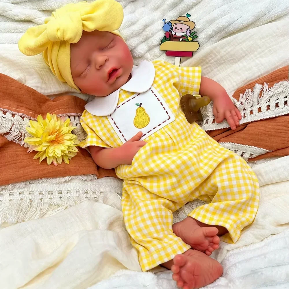 18-Inch Realistic Silicone Reborn Baby Doll, Anatomically Correct for Collectors