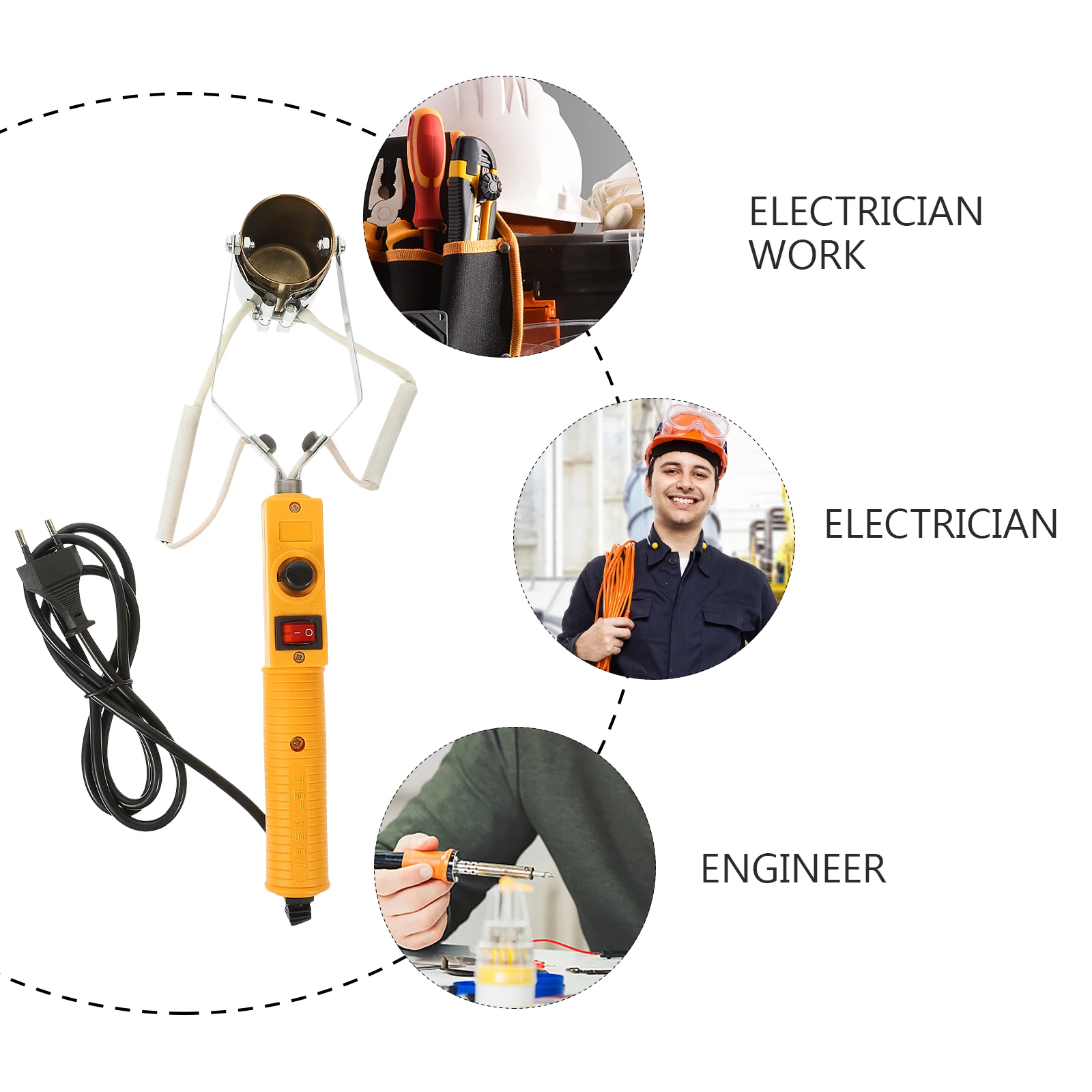 

Handheld Tin Furnace Melting Pot Electric Soldering Tools High Precision Temperature Control Portable Design Energy Saving