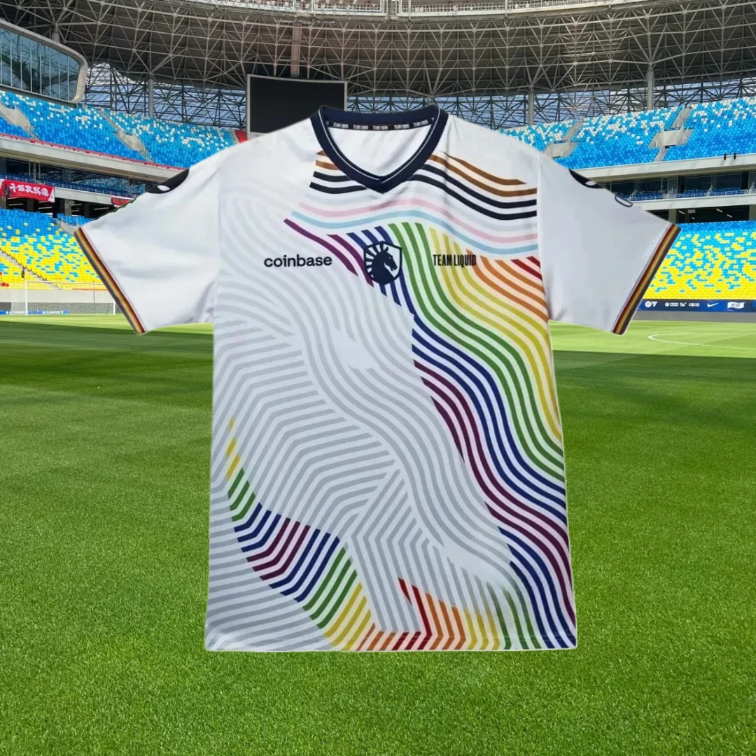 

Official Pride T-shirts of The Liquid Team, Short-sleeved Children's and Adult Large-sized T-shirts of The E-sports Team