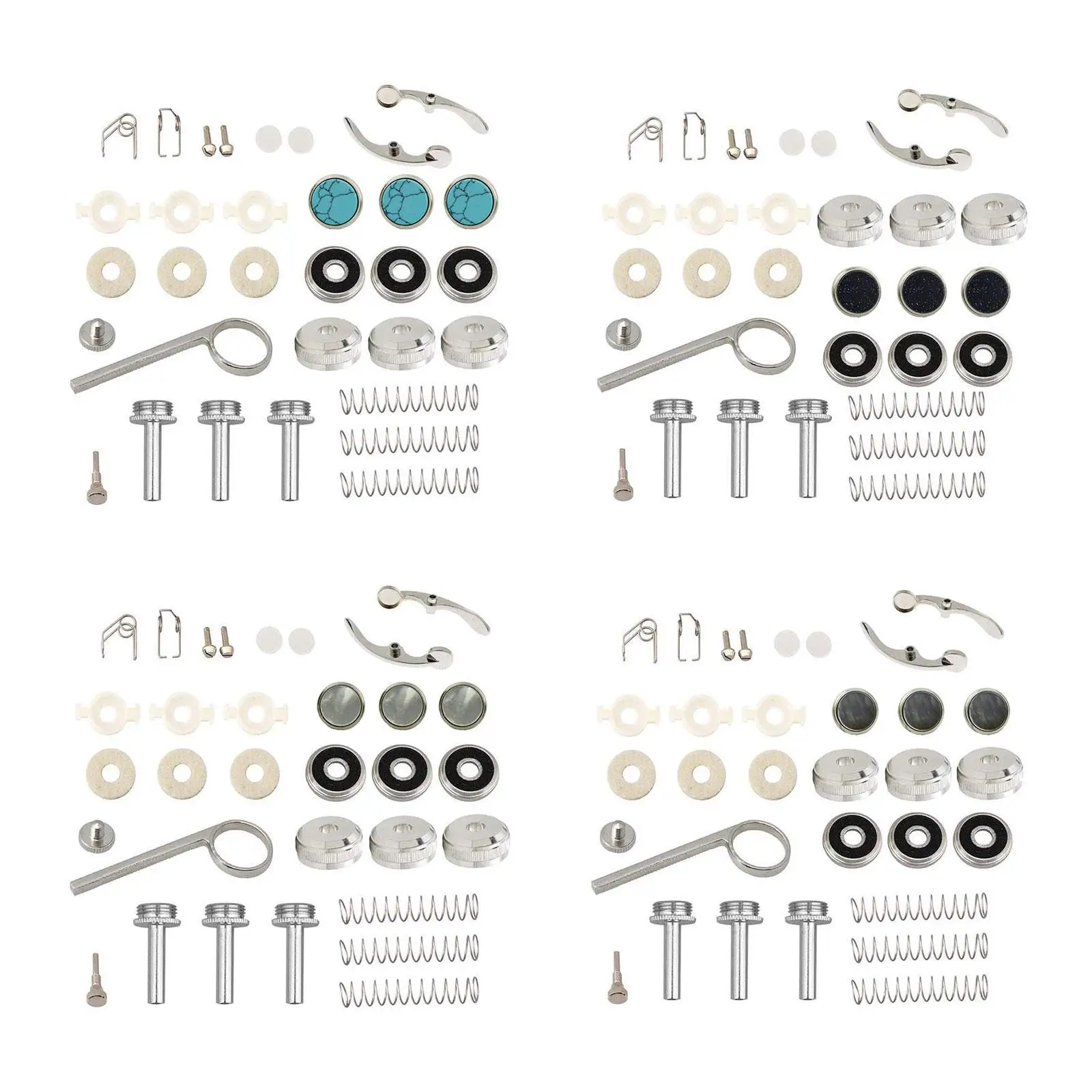 

Trumpet Parts Replace Damaged or Old Repairing Set Instrument Cleaning Care