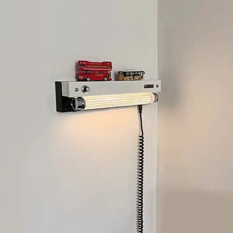 الأمريكية خمر الفن مصابيح الحائط الحديثة غرفة نوم الطعام غرفة المعيشة تركيبات الإضاءة سطوع قابل للتعديل لا أضواء الجدار الأسلاك