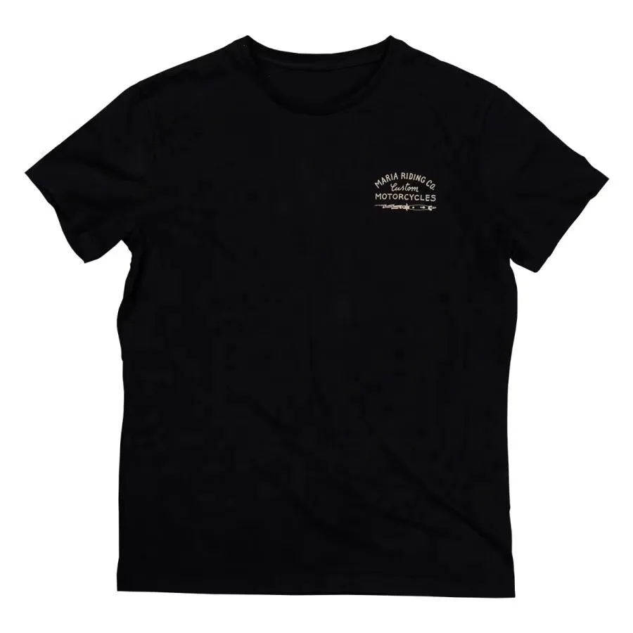 Maria Riding Company Spring Knife Graphic Tee Cotton Mens Womens T-Shirt Y2K Streetwear