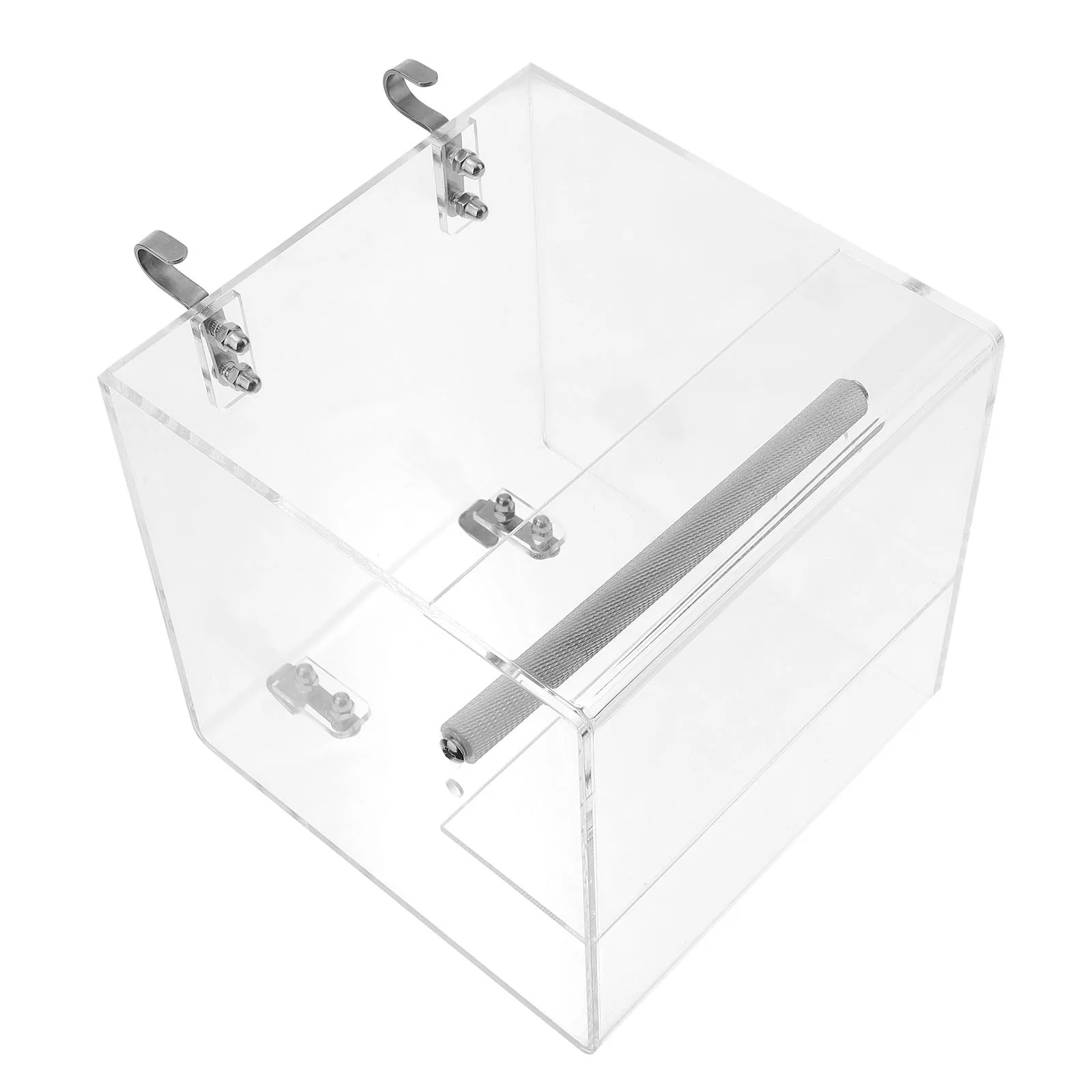 

Size L Automatic Food Dish for Small Birds - Heavy Duty Plastic Bird Feeder Drinking Bowl Hanging Pet Feeding Solution Birds