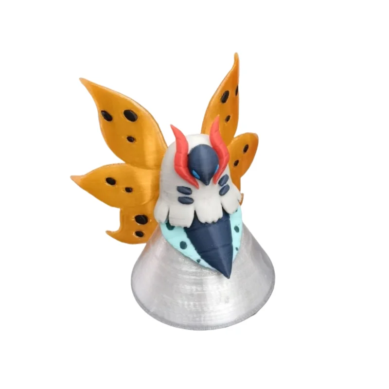 Anime Action Figures Volcarona Proportion World 1:20  Diy 3d Printing Kawaii Cartoon Character Desktop Model Gifts