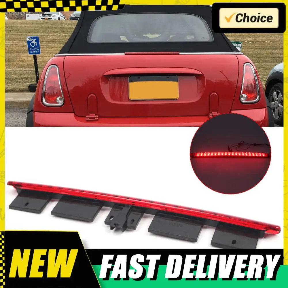 

Стоп-сигнал с высоким креплением 63256961016, светодиодный третий стоп-сигнал 63256961015, сигнальная лампа тормоза для Mini Cooper Convertible R52 2005-2008 гг.