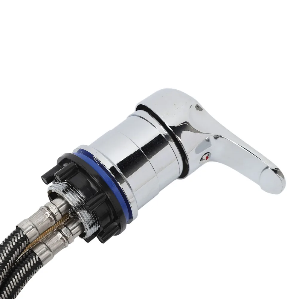 120cm Hose Shampoo Bowl Faucet Mixing Valve Adjustable Salon Shampoo Faucet Durable Professional Shampoo Bed Sprayer For Salon