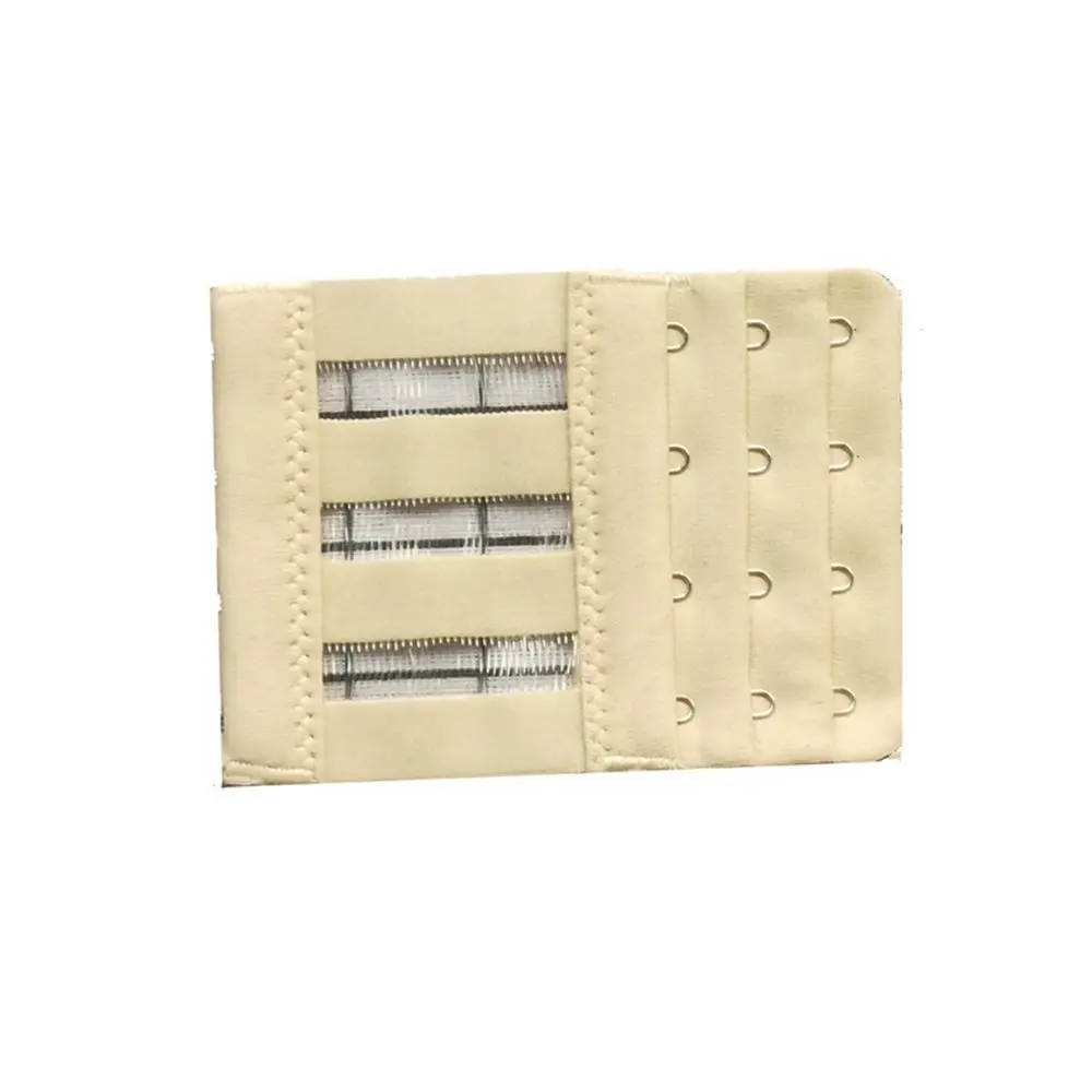 

3 Rows Women Lingerie Strap DIY 4 Hooks 3 Rows Bra Extension Buckle Intimates Accessories Bra Extenders Strap Lingerie Strap