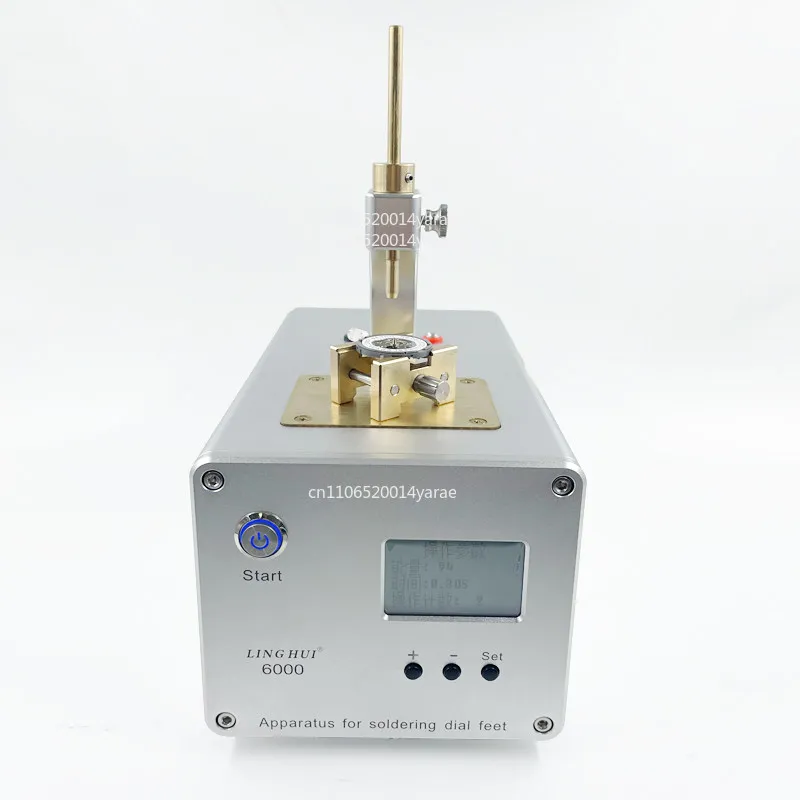 

Watch Repair Tool Welding Dial Literal Foot Machine, Welding Spring with Solder Paste Carbon Head