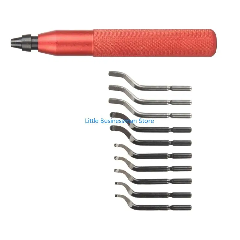 3D-Druck-Entgratungs-Trimmset 10 Fräser für Metall-Aluminium-Mischung Finishing M76A – Detail 4