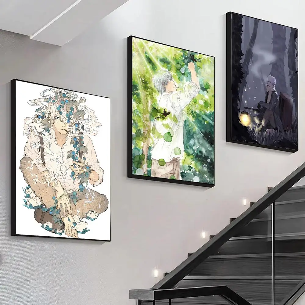 M-Mushishi-i Poster Wall Art Print, Aesthetic Room Decor, Modern Home Decor, Removable Print view 3