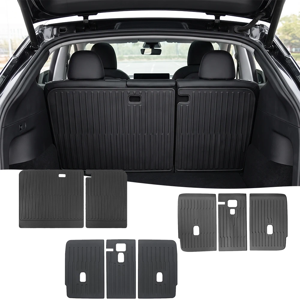 For Tesla Model 3 Highland Car TPE Backseat Trunk Pad Cover Anti-scratch Mat Cargo Liner Protection Pad Interior Accessories