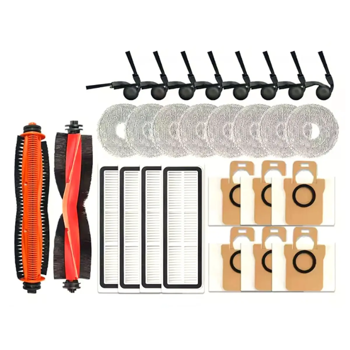 

For Robot Vacuum 5/OV31GL Cleaner Accessories Main Side Brush Mop Cloth Filter Dust Bag Replacement Spare Parts