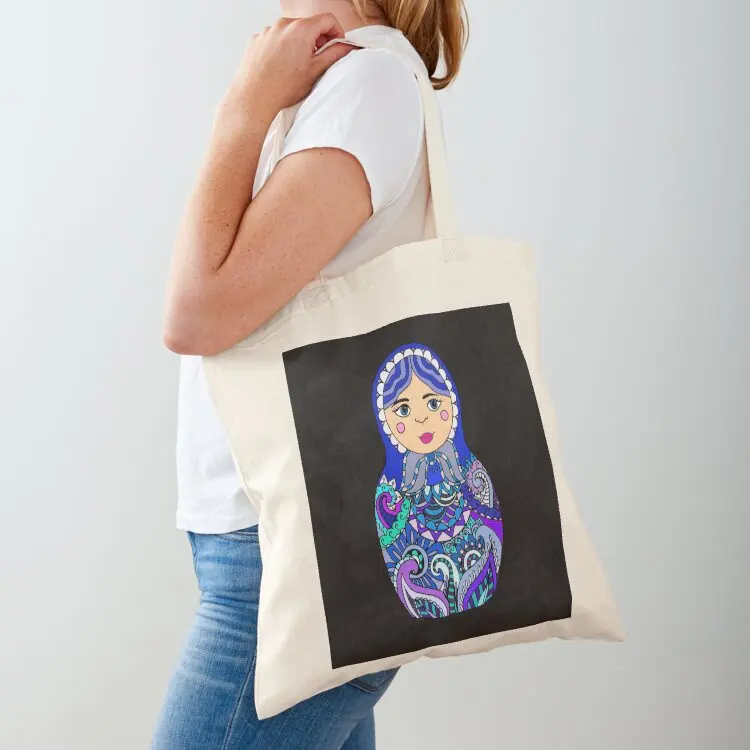 

Nesting Doll - Winter Time Palette Tote Bag Lady bags Custom bag sacs de shopping shopper bag woman