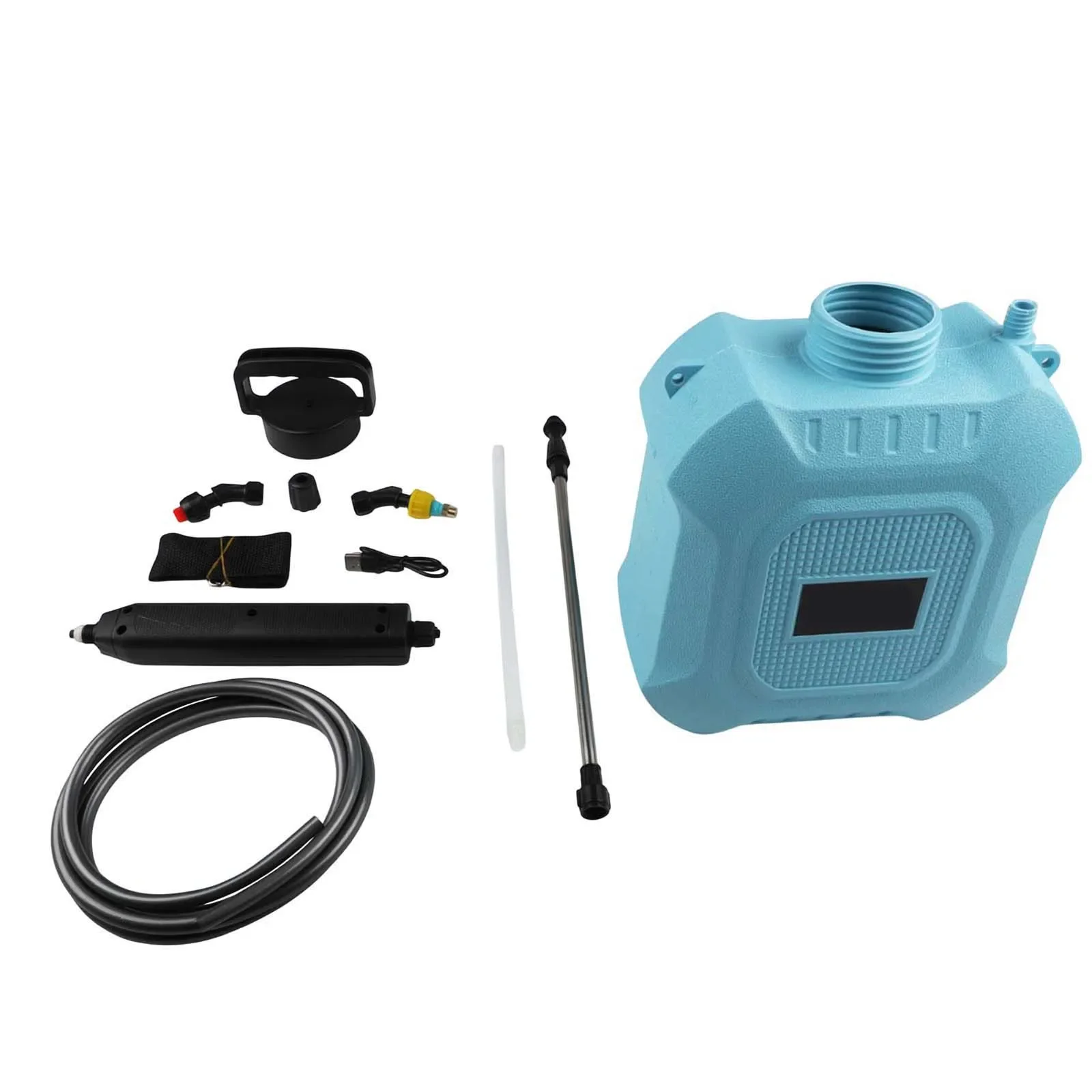 Battery Powered Garden Sprayer USB Rechargeable 5L/8L With Adjustable Wand Sprayer Replacement Accessories