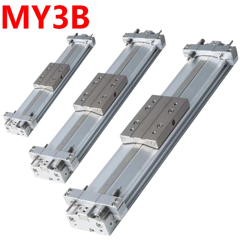 MY3B16/20/25/32/40-100/200/300/400/500 Air Pneumatic Cylinder Mechanically Jointed Rodless Cylinder Piston Actuator