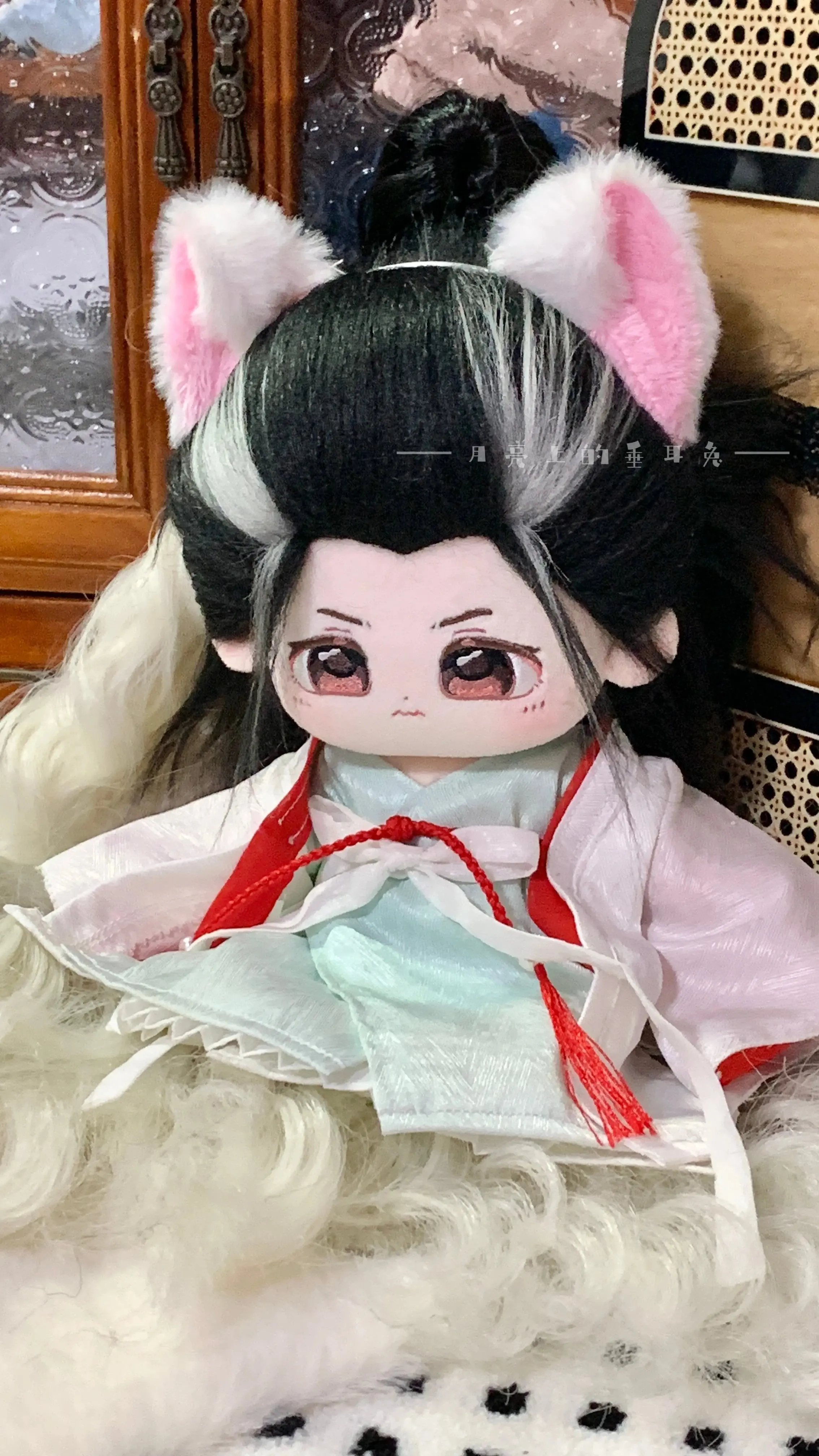 In Stock 20cm Whispers of Fate Luo Yunxi Tang Lici Stuffed Plushies Doll Clothes Cute Anime Game OrnamentsToy Cosplay Costume