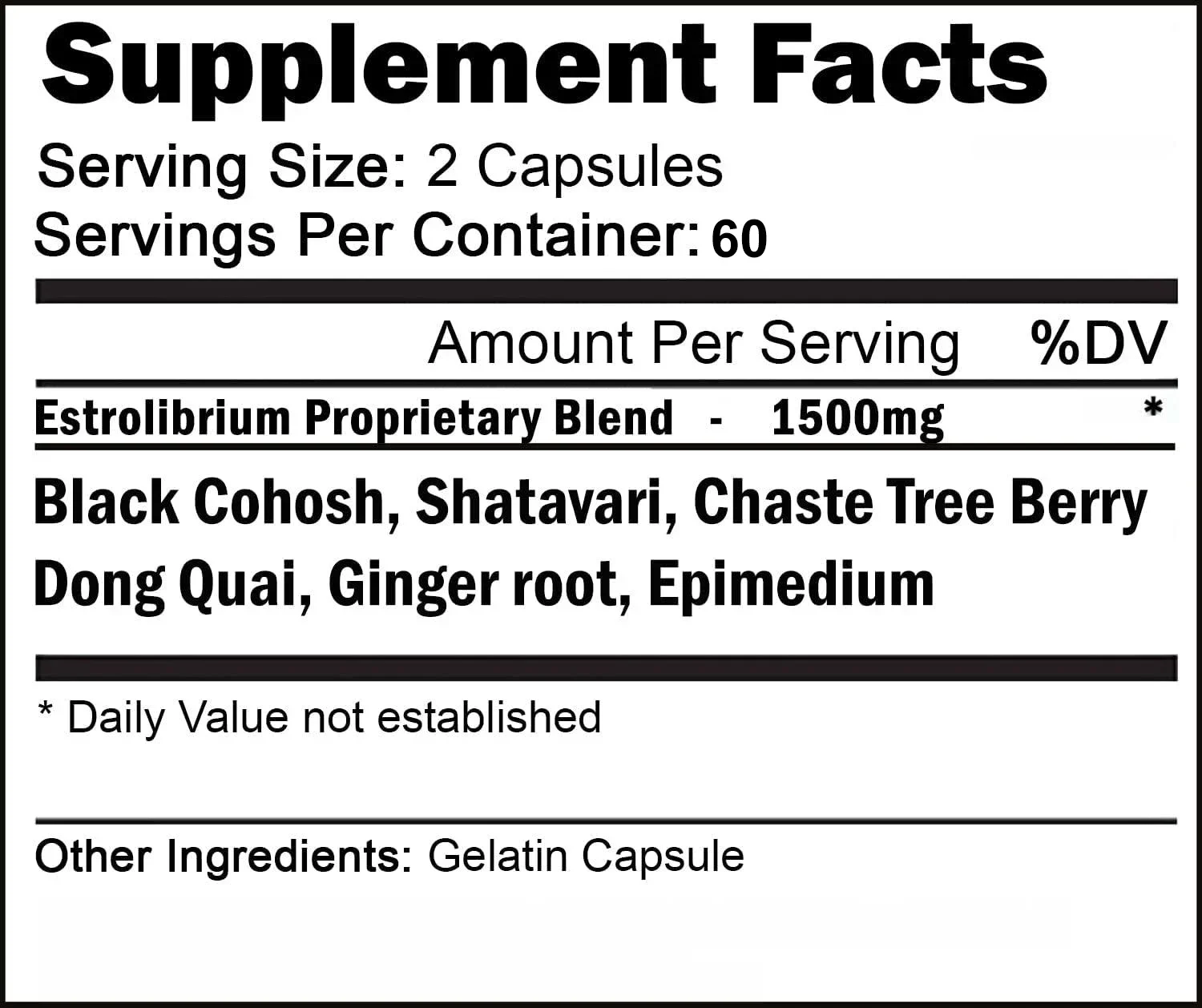 Estrogen Supplement for Women - Supports Endocrine Balance, Pleasure, Energy, and Relieves Menopausal and Menstrual Discomfort